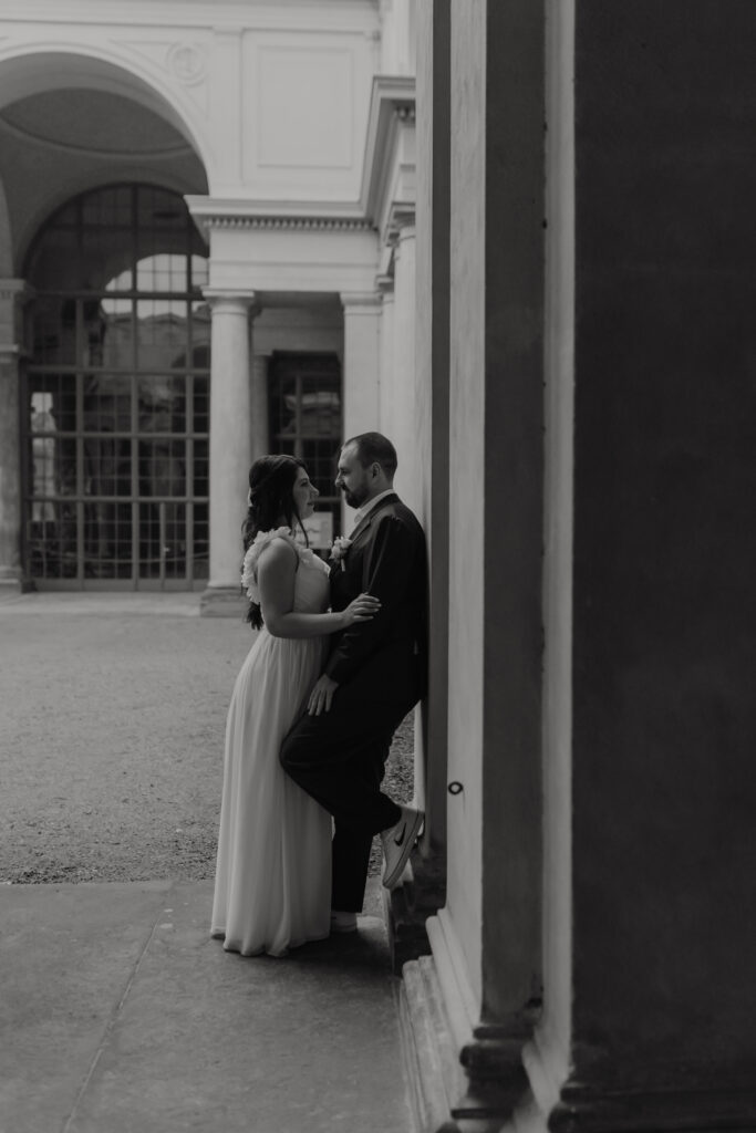 Brautpaar beim Shooting in Potsdam