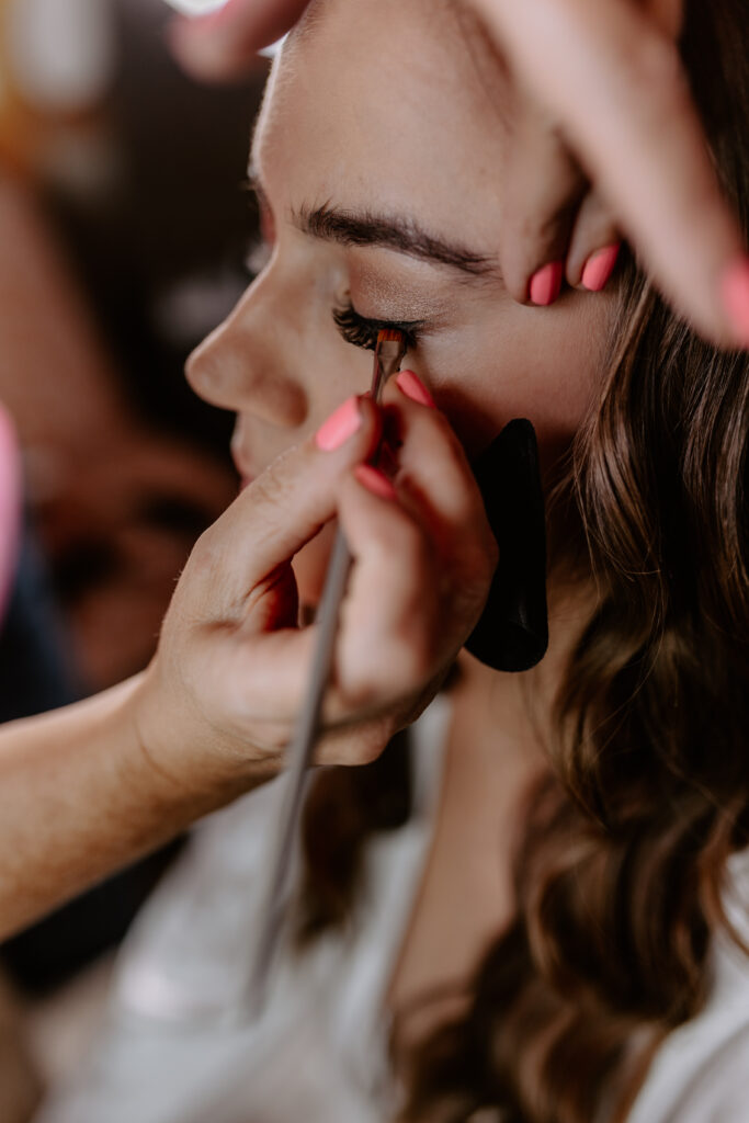 Getting Ready der Braut